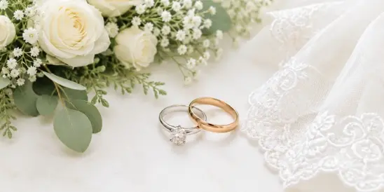 ご成婚を象徴する結婚指輪