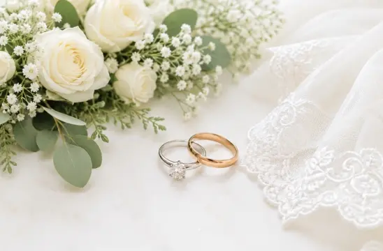 ご成婚を象徴する結婚指輪